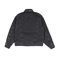 orSlow(オアスロウ) |[オアスロウ]オーガニックコットンフランネルチェックライニングブラックデニムジャケット