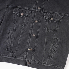 orSlow(オアスロウ) |[オアスロウ]オーガニックコットンフランネルチェックライニングブラックデニムジャケット