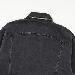 orSlow(オアスロウ) |[オアスロウ]オーガニックコットンフランネルチェックライニングブラックデニムジャケット