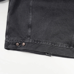 orSlow(オアスロウ) |[オアスロウ]オーガニックコットンフランネルチェックライニングブラックデニムジャケット