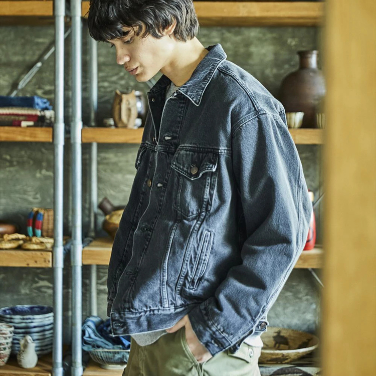 オアスロウ]オーガニックコットンフランネルチェックライニング