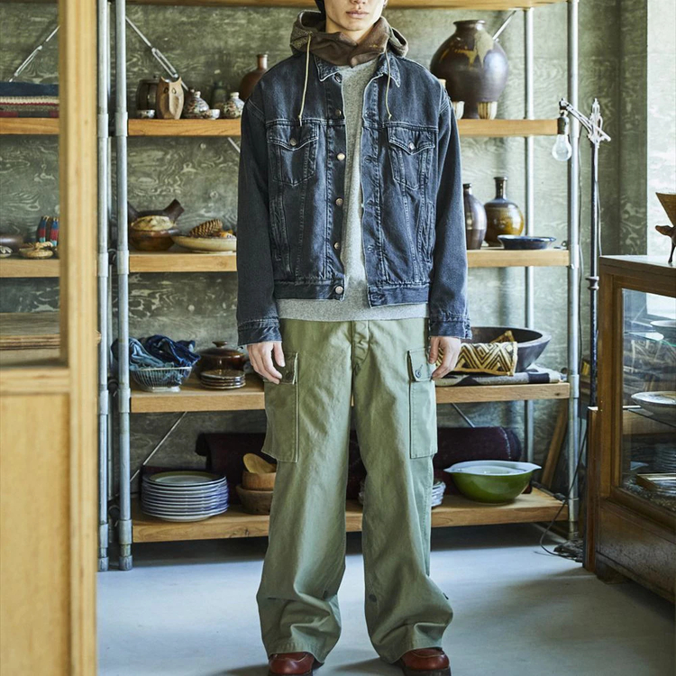 オアスロウ]オーガニックコットンフランネルチェックライニング