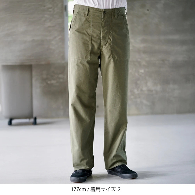 オアスロウ]USアーミー ファティーグパンツ リップストップ アーミー