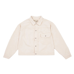 orSlow(オアスロウ) |[オアスロウ]タイプ1 40S プリーテッド フロント ブラウス デニム エクリュ