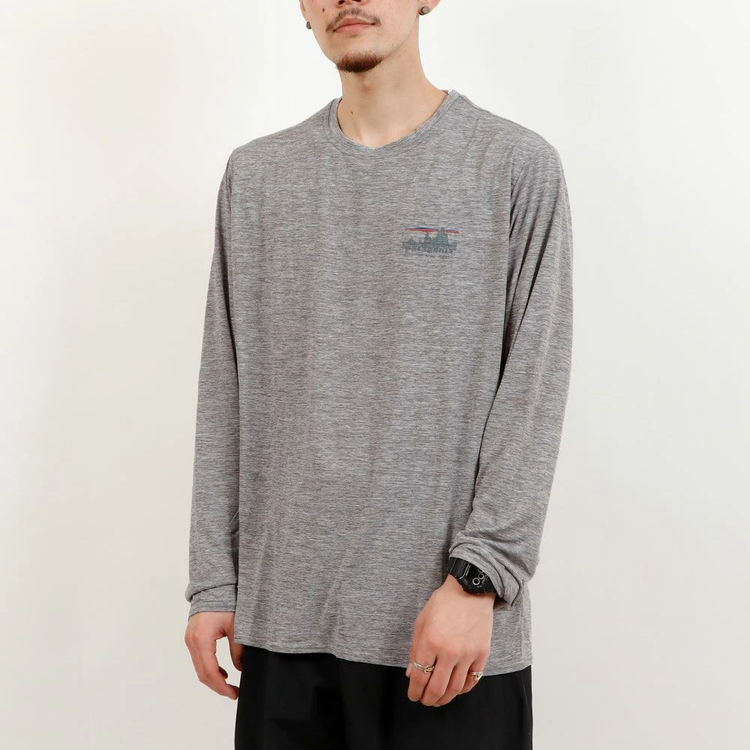 patagonia(パタゴニア) |メンズ・ロングスリーブ・キャプリーン・クール・デイリー・グラフィック・シャツ