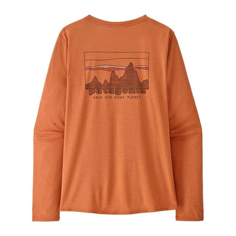patagonia(パタゴニア) |ウィメンズ・ロングスリーブ・キャプリーン・クール・デイリー・グラフィック・シャツ