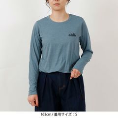 patagonia(パタゴニア) |ウィメンズ・ロングスリーブ・キャプリーン・クール・デイリー・グラフィック・シャツ