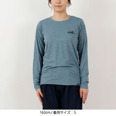 patagonia(パタゴニア) |ウィメンズ・ロングスリーブ・キャプリーン・クール・デイリー・グラフィック・シャツ