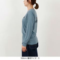 patagonia(パタゴニア) |ウィメンズ・ロングスリーブ・キャプリーン・クール・デイリー・グラフィック・シャツ