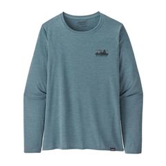 patagonia(パタゴニア) |ウィメンズ・ロングスリーブ・キャプリーン・クール・デイリー・グラフィック・シャツ