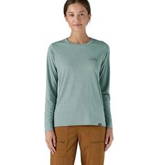 patagonia(パタゴニア) |ウィメンズ・ロングスリーブ・キャプリーン・クール・デイリー・グラフィック・シャツ