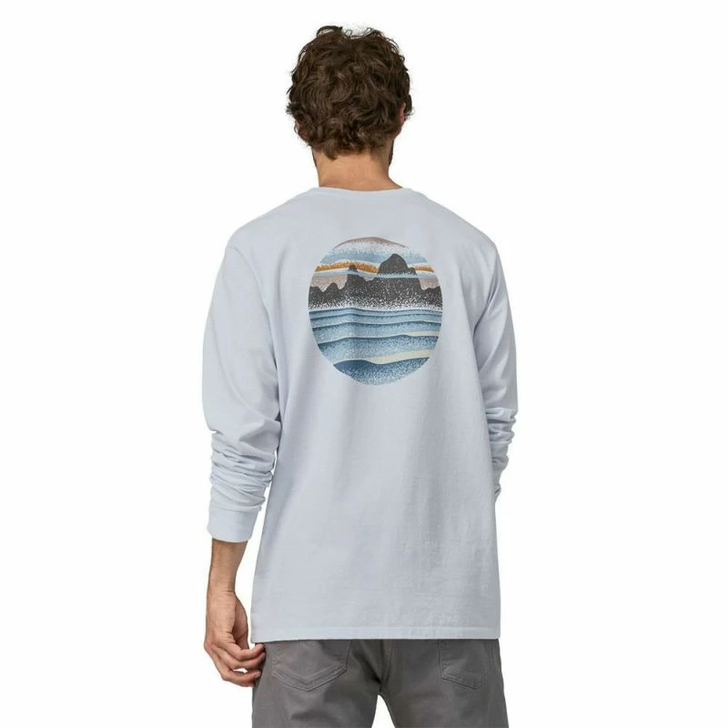 Patagonia グレー ロングスリーブ Tシャツ Amazon | [パタゴニア] Tシャツ 長袖 ロングTシャツ メンズ