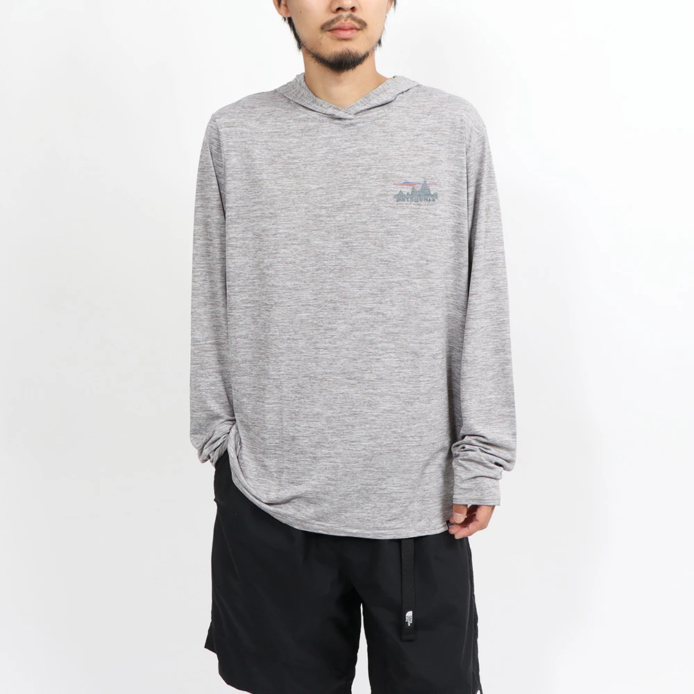 【Patagonia 】パタゴニアキャップリーンクールデイリーメンズXLブラック patagonia（パタゴニア） / ロングスリーブキャプリーンクール