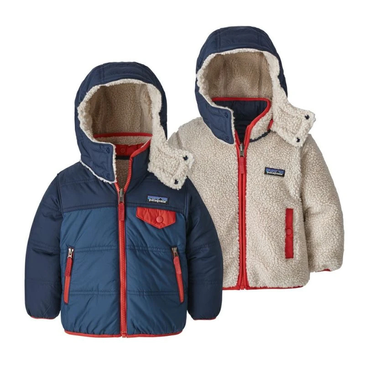 【美品】パタゴニア　ベビーリバーシブルトリブルズフーディ　5T パタゴニア]ベビー・リバーシブル・トリブルズ・フーディ