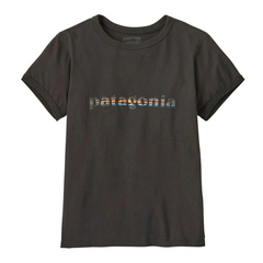 patagonia(パタゴニア) |[パタゴニア]ウィメンズ・'73・テキスト・ロゴ・オーガニック・リンガー・ティー