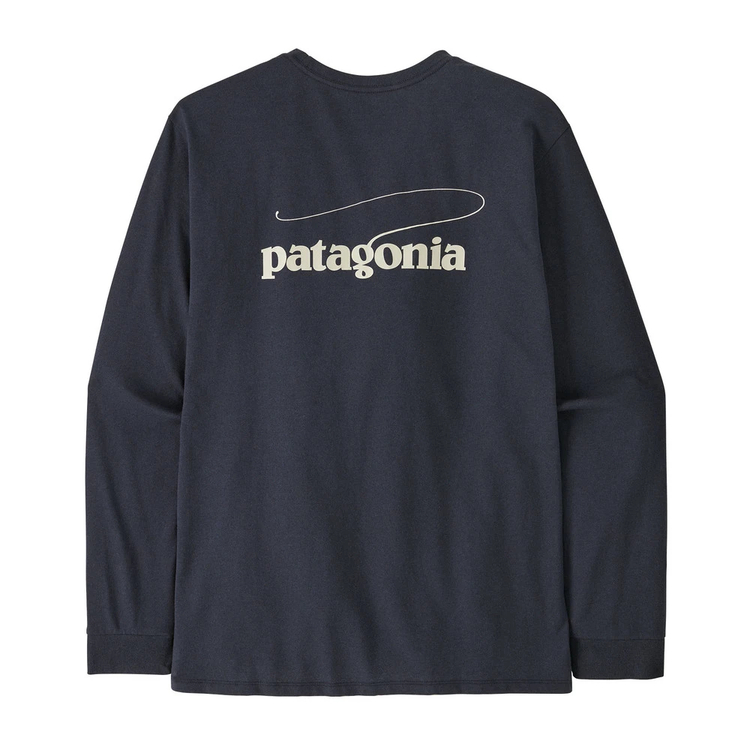 パタゴニア]メンズ・ロングスリーブ・キャスティング・ロゴ・レスポン