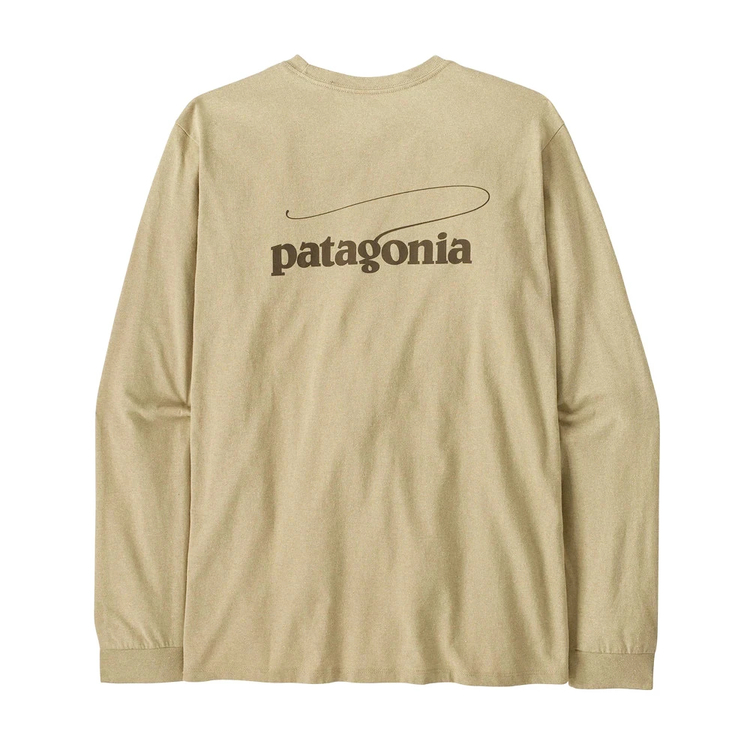 パタゴニア]メンズ・ロングスリーブ・キャスティング・ロゴ