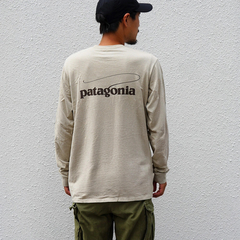 patagonia(パタゴニア) |[パタゴニア]メンズ・ロングスリーブ・キャスティング・ロゴ・レスポンシビリティー
