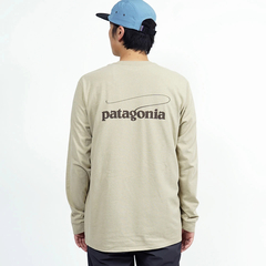 patagonia(パタゴニア) |[パタゴニア]メンズ・ロングスリーブ・キャスティング・ロゴ・レスポンシビリティー