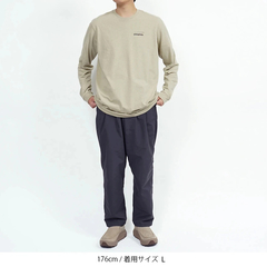 patagonia(パタゴニア) |[パタゴニア]メンズ・ロングスリーブ・キャスティング・ロゴ・レスポンシビリティー