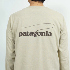 patagonia(パタゴニア) |[パタゴニア]メンズ・ロングスリーブ・キャスティング・ロゴ・レスポンシビリティー