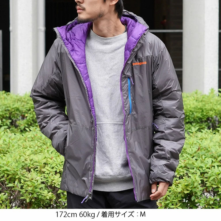 patagonia パープル ダスライトフーディ　Sサイズ DASライトフーディ パタゴニア Sサイズ - メルカリ