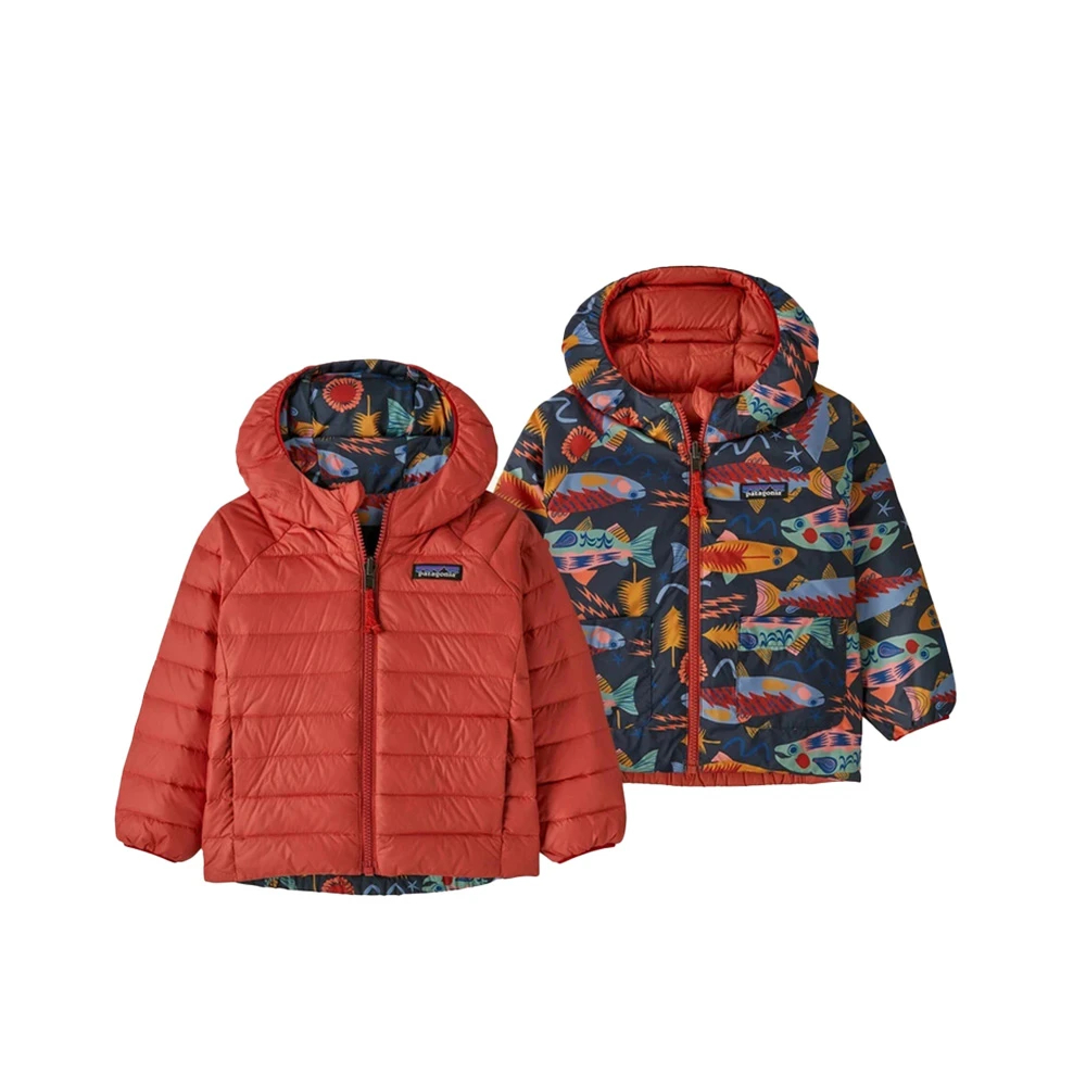 patagonia ベビー・リバーシブル・ダウン・セーター・フーディ ベビー・リバーシブル・ダウン・セーター・フーディ