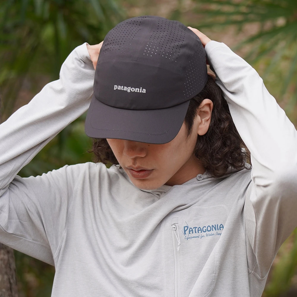 L サイズ　Patagonia　パタゴニア　　ロータスデザイン　ハット パタゴニア]ウルトラライトウェイト・リッジ・ハット / patagonia
