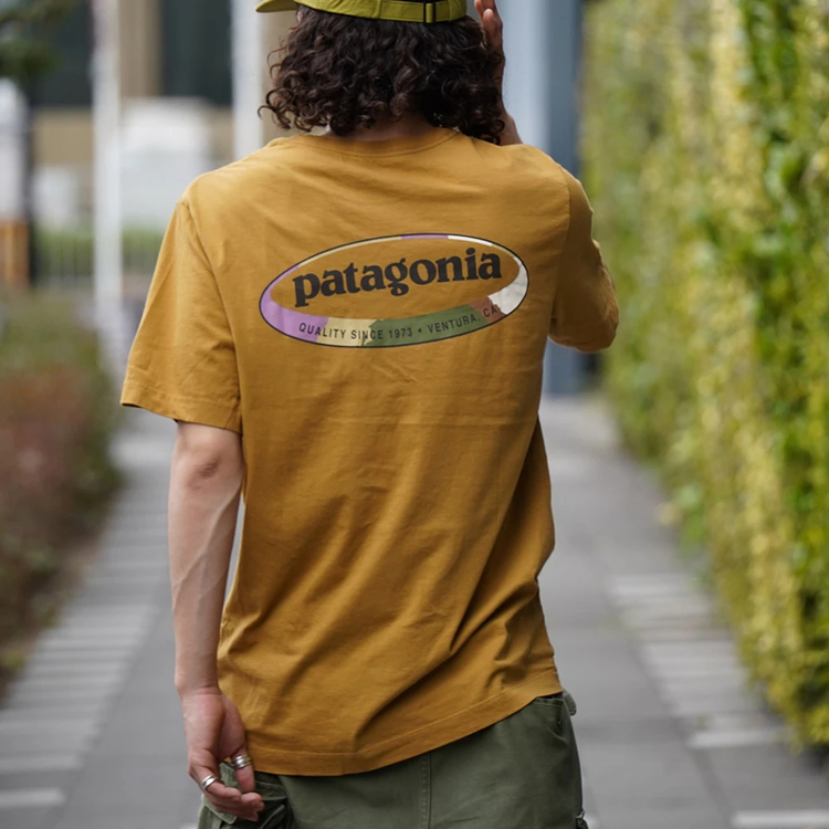 パタゴニア]メンズ・'95 オーバル・ロゴ・Tシャツ / patagonia