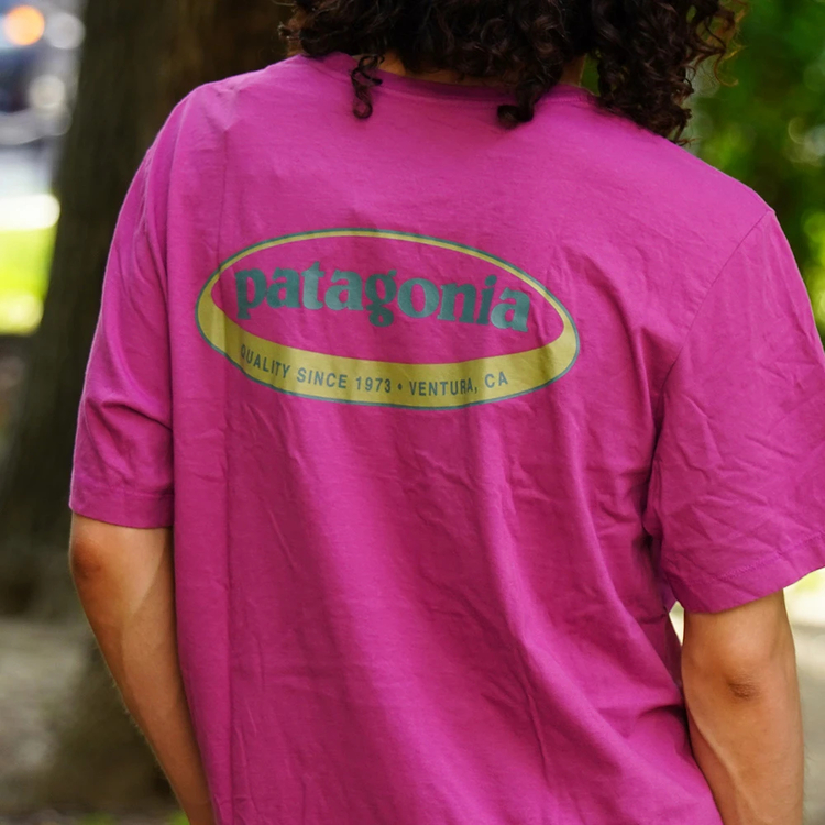 パタゴニア]メンズ・'95 オーバル・ロゴ・Tシャツ / patagonia