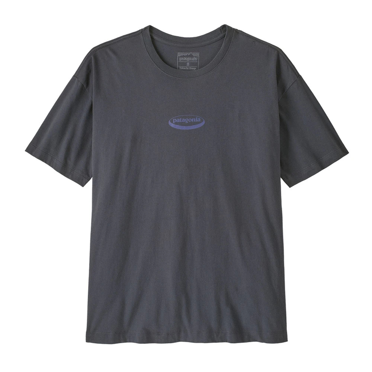 パタゴニア]ウィメンズ・'95 オーバル・ロゴ・オーバーサイズ・Tシャツ