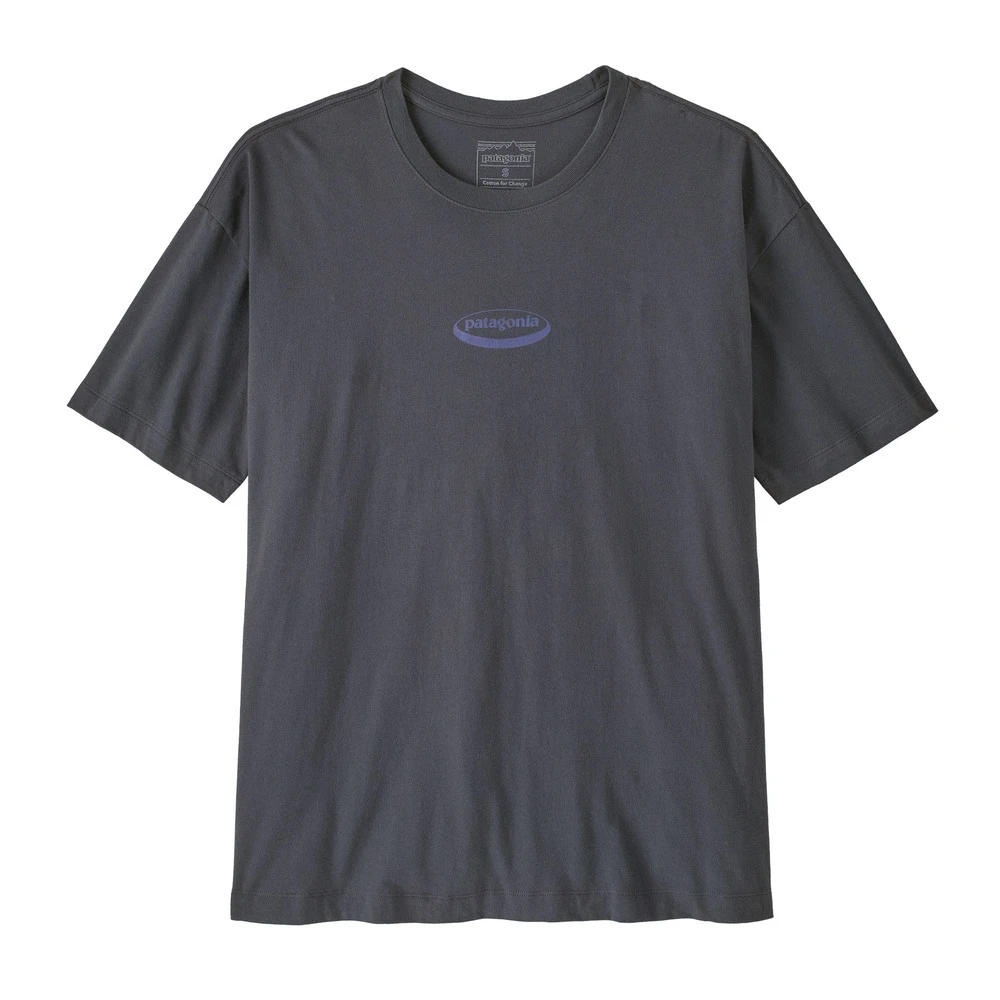 パタゴニア]ウィメンズ・'95 オーバル・ロゴ・オーバーサイズ・Tシャツ