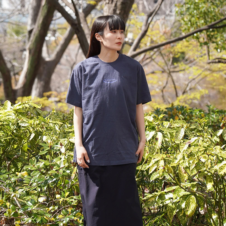 パタゴニア]ウィメンズ・'95 オーバル・ロゴ・オーバーサイズ・Tシャツ