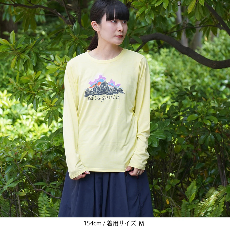 パタゴニア]ウィメンズ・ロングスリーブ・キャプリーン・クール