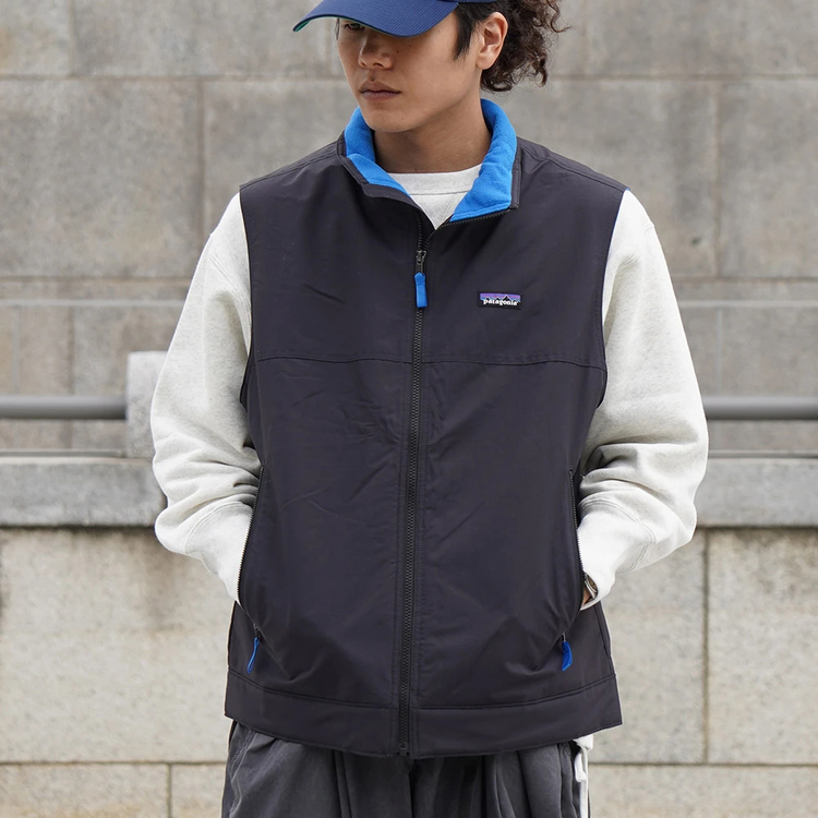 パタゴニア メンズ ベスト S サイズ　NEW NAVY パタゴニア]メンズ・イスマス・ラインド・ベスト / patagonia