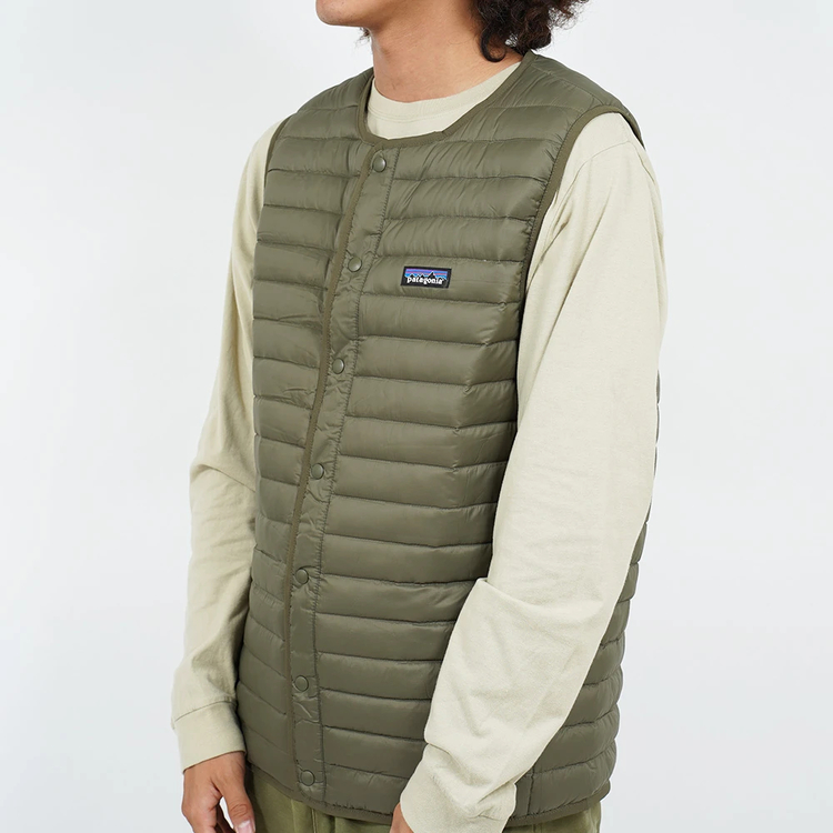 Patagonia ライトダウンベスト オリーブグリーン パタゴニア]メンズ・ライトウェイト・ダウン・セーター・ベスト