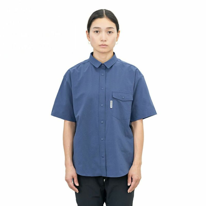【Women's M イエロー系】 Ridge Mountain Gear ( リッジマウンテンギア ) ベーシック ショートスリーブ シャツ Basic Short Sleeve Shirt Rustic Must RIDGE MOUNTAIN GEAR Poly Basic Short Sleeve Shirt リッジ