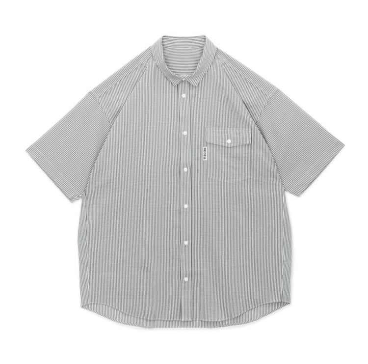 RIDGE MOUNTAIN GEAR(リッジマウンテンギア) |[リッジマウンテンギア]ベーシックショートスリーブシャツ "ストライプ"（ウィメンズ）