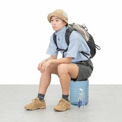 RIDGE MOUNTAIN GEAR(リッジマウンテンギア) |[リッジマウンテンギア]ベーシックショートスリーブシャツ "ストライプ"（ウィメンズ）