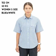 RIDGE MOUNTAIN GEAR(リッジマウンテンギア) |[リッジマウンテンギア]ベーシックショートスリーブシャツ "ストライプ"（ウィメンズ）