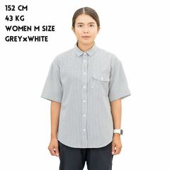RIDGE MOUNTAIN GEAR(リッジマウンテンギア) |[リッジマウンテンギア]ベーシックショートスリーブシャツ "ストライプ"（ウィメンズ）