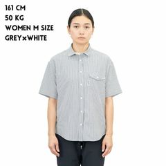 RIDGE MOUNTAIN GEAR(リッジマウンテンギア) |[リッジマウンテンギア]ベーシックショートスリーブシャツ "ストライプ"（ウィメンズ）