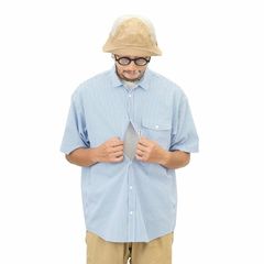 RIDGE MOUNTAIN GEAR(リッジマウンテンギア) |[リッジマウンテンギア]ベーシックショートスリーブシャツ "ストライプ"（ウィメンズ）