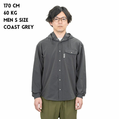 RIDGE MOUNTAIN GEAR(リッジマウンテンギア) |[リッジマウンテンギア]フーデッドロングスリーブシャツ (メンズ)