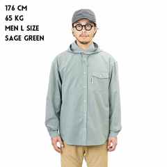 RIDGE MOUNTAIN GEAR(リッジマウンテンギア) |[リッジマウンテンギア]フーデッドロングスリーブシャツ (メンズ)