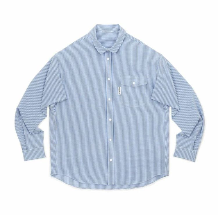RIDGE MOUNTAIN GEAR(リッジマウンテンギア) |[リッジマウンテンギア]ベーシックロングスリーブシャツ "ストライプ" (ウィメンズ)