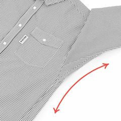 RIDGE MOUNTAIN GEAR(リッジマウンテンギア) |[リッジマウンテンギア]ベーシックロングスリーブシャツ "ストライプ" (ウィメンズ)