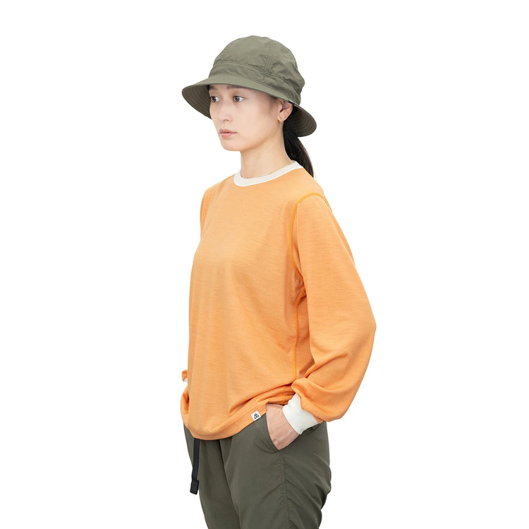 RIDGE MOUNTAIN GEAR(リッジマウンテンギア) |[リッジマウンテンギア]アンウィンドメリノティーL/S ウィメンズ