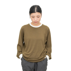 RIDGE MOUNTAIN GEAR(リッジマウンテンギア) |[リッジマウンテンギア]アンウィンドメリノティーL/S ウィメンズ