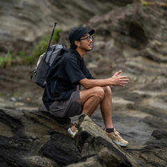 RIDGE MOUNTAIN GEAR(リッジマウンテンギア) |[リッジマウンテンギア]コンフィ プルオーバーショートスリーブシャツ（メンズ）